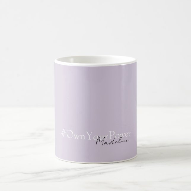 Personlig Namn Mugg - Girlbos Empowerment Gift (Center)