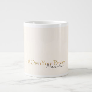 Personlig Namn Mugg - Girlbos Empowerment Gift Jumbo Mugg