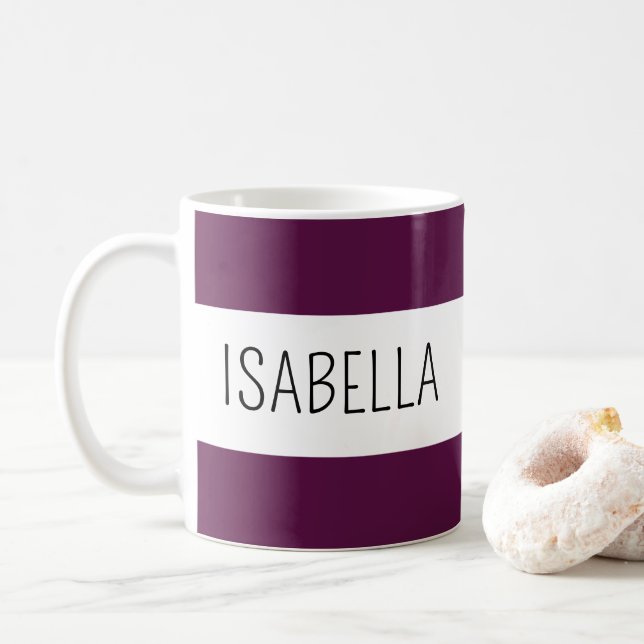 Personlig Namn Mugg julgåva till honom/henne (Med munk)