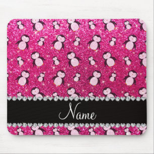 Personlig namn, neon shock rosa penguins musmatta