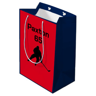 Personlig Namn/Number Hockey Gift Bag