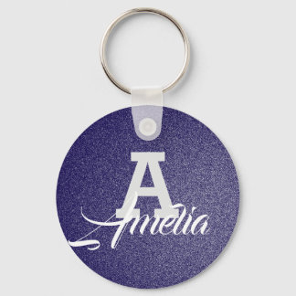Personlig Namn Nyckelring | Nyckelkedja i monogram