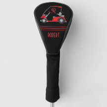 Personlig namn- och monogramgolfhuvudduk