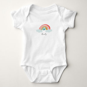 Personlig Namn och regnbåge T Shirt