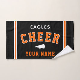 Personlig namn- och skoltomtegran för cheerleading