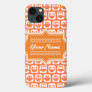 Personlig Namn Orange Uggla N1