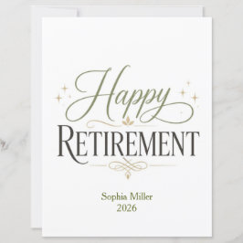 Personlig Namn på Glad Pension
