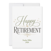 Personlig Namn på Glad Pension