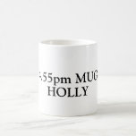 Personlig namn på kaffe Mugg. Office-drickande Kaffemugg<br><div class="desc">Personlig namn på kaffe Mugg. Office som dricker mugg för medarbetare eller chef. Byt namn till ditt eget och ha lite roligt med vänner på jobbet eller gör ett lustigt sött namn till dem som ett skämt eller en kontorsgåva.</div>
