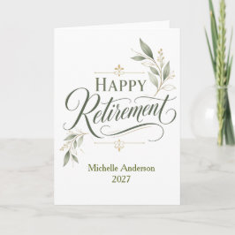 Personlig Namn på Pension Kort