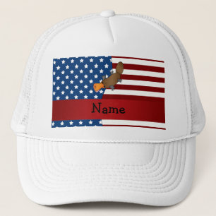 Personlig namn Patriotic platypus Truckerkeps