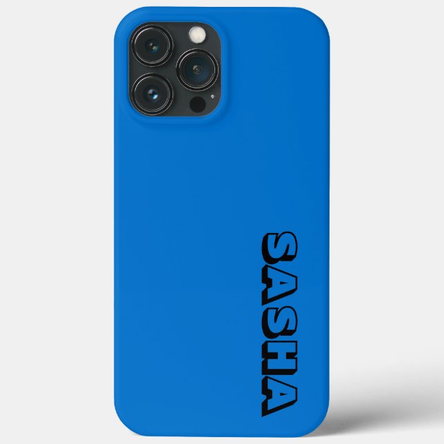 Personlig Namn Phone Case (Baksida)