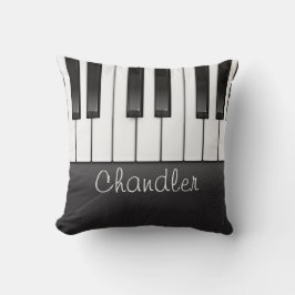 Personlig NAMN Pianist Piano Nycklar Music Lärare Kudde