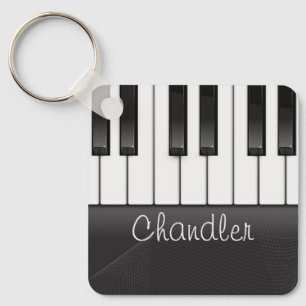 Personlig NAMN Pianist Piano Nycklar Music Lärare Nyckelring