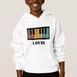 Personlig Namn Pianist Piano Nycklar T Shirt