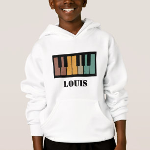 Personlig Namn Pianist Piano Nycklar T Shirt
