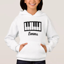 Personlig Namn Pianist Piano Nycklar T Shirt