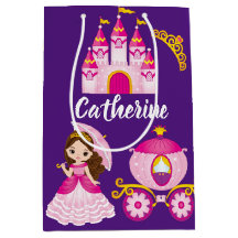 Personlig Namn Princess Castle Födelsedagsfest