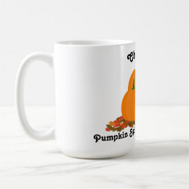 Personlig Namn Pumpkin Spice Allt Nice Kaffemugg