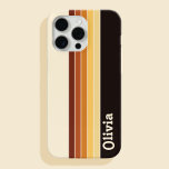 Personlig Namn Retro Rand<br><div class="desc">Skapa din egen personlig namn iphone case med rand mönster-utformning.</div>