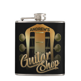 Personlig NAMN Rock musik Guitar Shop Musician Fickplunta