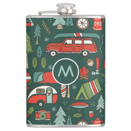 Personlig Namn Rustic-julkampanj Fickplunta