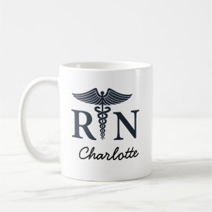 Personlig Namn Sjuksköterska Present RN Sjuksköter Kaffemugg