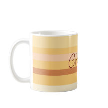 Personlig Namn Snyggt Beige Rand