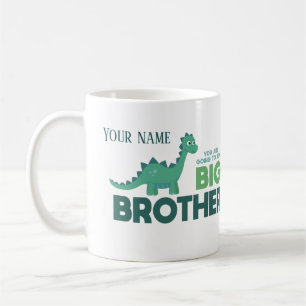 Personlig namn storebrodermeddelande kaffemugg
