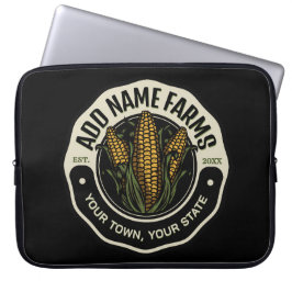 Personlig NAMN Sweet Maj Garden Farm Farmer Laptop Fodral
