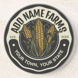Personlig NAMN Sweet Maj Garden Farm Farmer Underlägg