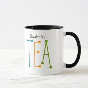 Personlig Namn "TEA" Mugg