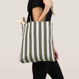Personlig Namn Tote Bag Tygkasse