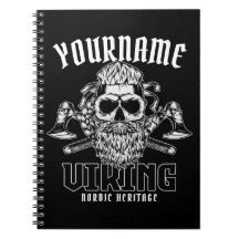 Personlig NAMN Viking Nordic Warrior Heritage