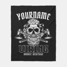 Personlig NAMN Viking Nordic Warrior Heritage