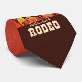 Personlig NAMN Western Cowboy Bull Rider Rodeo Slips