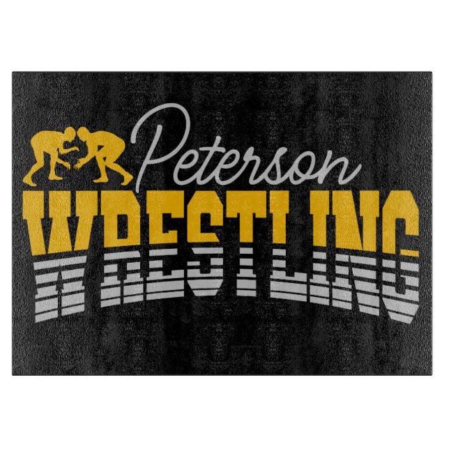 Personlig NAMN Wrestling School Team Wrestler (Framsidan)