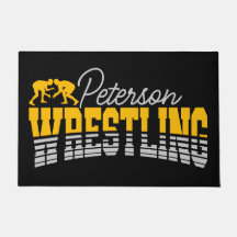Personlig NAMN Wrestling School Team Wrestler