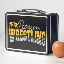 Personlig NAMN Wrestling School Team Wrestler