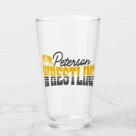 Personlig NAMN Wrestling School Team Wrestler Glaskopp