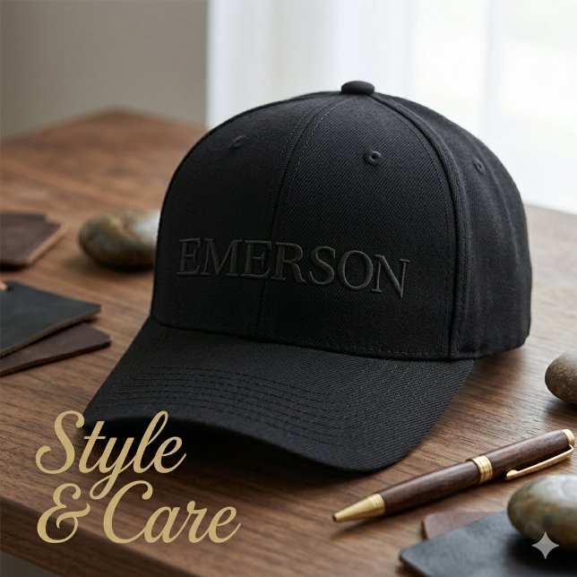 Personlig Namnkeps – Broderad Basebollstil Keps (Personalized Name Hat – Embroidered Baseball Style)