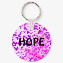 Personlig namnnyckelring med HOPE 