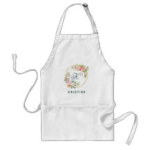 Personlig Namnteckning Monogram Elegance Apron