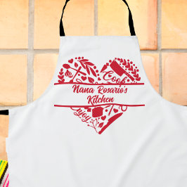 Personlig Nana All-over Print Apron