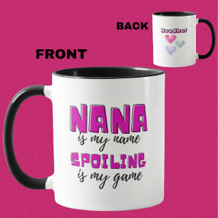 Personlig Nana är min Namn-spill är mitt spel Mugg