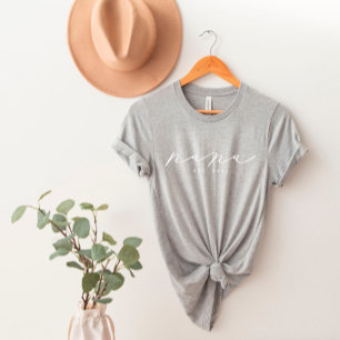 Personlig Nana Grandma T-Shirt