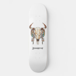Personlig Native American Design Skateboard