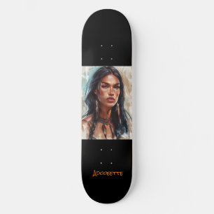 Personlig Native American Skateboard
