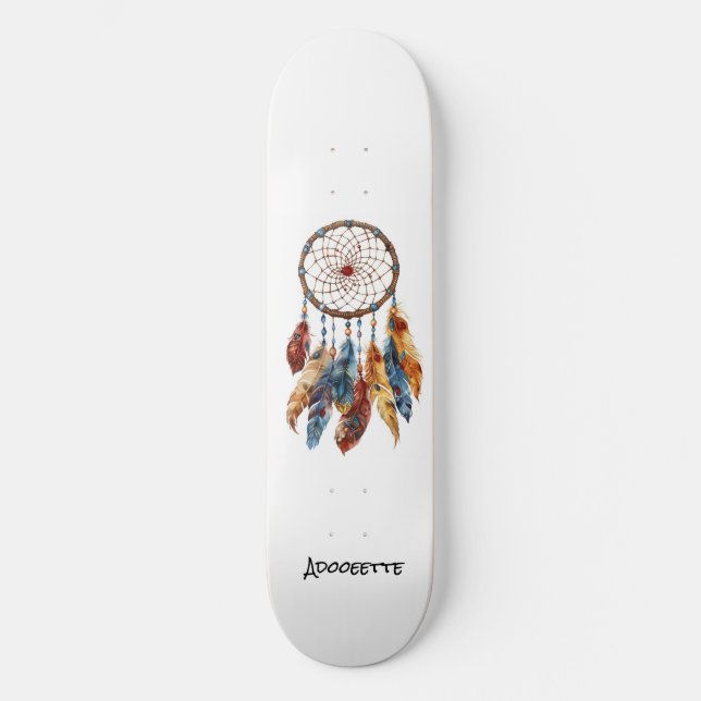 Personlig Native American Skateboard (Framsida)