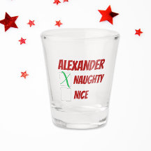 Personlig Naughty eller Nice-jul